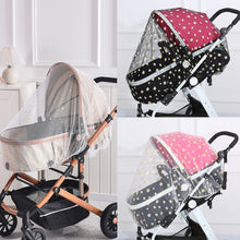 Load image into Gallery viewer, Elastic Type Baby Crib Netting Mosquito Net Pushchair Anti-bug Netting Infant Protection Mesh Stroller Trolley Accessories