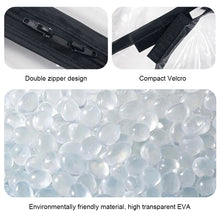 Load image into Gallery viewer, EVA Baby Stroller Rain Cover Waterproof Pram Wind Dust Shield Transparent Zipper Open For Pushchairs Raincoat Baby Stroller Accessories