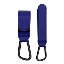 Load image into Gallery viewer, PU Leather Baby Stroller Hook for Pram Rotate 360 Degree Rotatable Cart Organizer Pram Hook Stroller Accessories