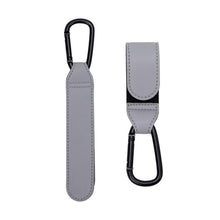 Load image into Gallery viewer, PU Leather Baby Stroller Hook for Pram Rotate 360 Degree Rotatable Cart Organizer Pram Hook Stroller Accessories