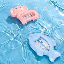 Load image into Gallery viewer, Aircraft/Crocodile/Polar Bear Baby Bath Shower Water Thermometer Safe Temperature Sensor for Babies Floating Waterproof Shower Thermometer