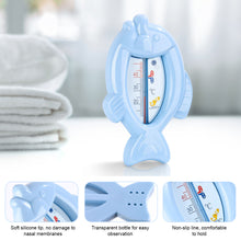 Load image into Gallery viewer, Aircraft/Crocodile/Polar Bear Baby Bath Shower Water Thermometer Safe Temperature Sensor for Babies Floating Waterproof Shower Thermometer