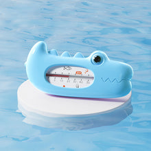 Load image into Gallery viewer, Aircraft/Crocodile/Polar Bear Baby Bath Shower Water Thermometer Safe Temperature Sensor for Babies Floating Waterproof Shower Thermometer