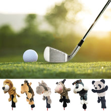 Load image into Gallery viewer, Cute Animal Golf Driver Head Cover Golf No.1 Protector Soft Durable Golf Head Club Putter Covers
