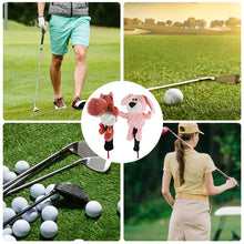 Load image into Gallery viewer, Cute Animal Golf Driver Head Cover Golf No.1 Protector Soft Durable Golf Head Club Putter Covers