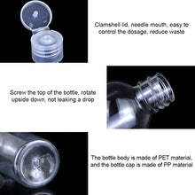 Load image into Gallery viewer, 10Pcs Empty 100ml Clear Plastic Spray Bottles Refillable Fine Mist Travel Containers For Liquid Perfume Cosmetic Alcohol