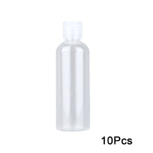 Load image into Gallery viewer, 10Pcs Empty 100ml Clear Plastic Spray Bottles Refillable Fine Mist Travel Containers For Liquid Perfume Cosmetic Alcohol