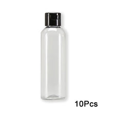 Load image into Gallery viewer, 10Pcs Empty 100ml Clear Plastic Spray Bottles Refillable Fine Mist Travel Containers For Liquid Perfume Cosmetic Alcohol