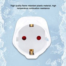 Load image into Gallery viewer, Universal CE Rohs European EU to US UK Plug Adapter Travel Converter Middle East Malaysia United Kingdom