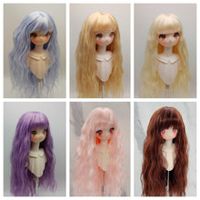 Load image into Gallery viewer, 1/3 BJD Dolls 22-23CM Head Circumference Long Hair High Temperature Fiber Soft Silk Doll Wig Multi-color Doll's Accessories