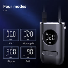 Load image into Gallery viewer, Car Wireless Electrical Air Pump Tire Inflatable Pump Inflator Air Compressor Pump for Motorcycle Bicycle Ball