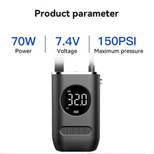 Load image into Gallery viewer, Car Wireless Electrical Air Pump Tire Inflatable Pump Inflator Air Compressor Pump for Motorcycle Bicycle Ball