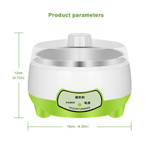 Load image into Gallery viewer, 1.2L Mini Automatic Yogurt Maker Machine with Constant Temperature Household DIY Yogurt Tools Kitchen Appliances Stainless Steel Tank
