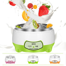 Load image into Gallery viewer, 1.2L Mini Automatic Yogurt Maker Machine with Constant Temperature Household DIY Yogurt Tools Kitchen Appliances Stainless Steel Tank