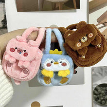 Load image into Gallery viewer, 15/20CM Doll Bags Cartoon Animal Bear Pig Miniature Crossbody Messenger Bag Dolls Accessories Changing Dressing Game Toys
