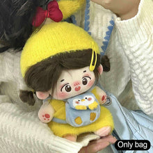 Load image into Gallery viewer, 15/20CM Doll Bags Cartoon Animal Bear Pig Miniature Crossbody Messenger Bag Dolls Accessories Changing Dressing Game Toys