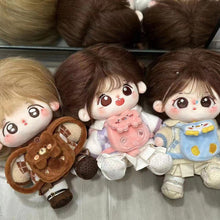Load image into Gallery viewer, 15/20CM Doll Bags Cartoon Animal Bear Pig Miniature Crossbody Messenger Bag Dolls Accessories Changing Dressing Game Toys
