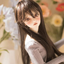 Load image into Gallery viewer, 1/6 BJD Dolls Short Long Hair High Temperature Fiber Soft Silk Doll Wig Colorful Wig Multi-color Doll's Accessories