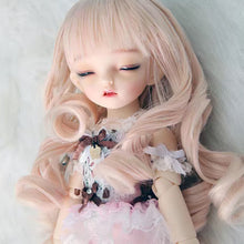 Load image into Gallery viewer, 1/6 BJD Dolls Short Long Hair High Temperature Fiber Soft Silk Doll Wig Colorful Wig Multi-color Doll's Accessories