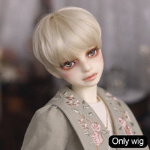 Load image into Gallery viewer, 1/6 BJD Dolls Short Long Hair High Temperature Fiber Soft Silk Doll Wig Colorful Wig Multi-color Doll's Accessories