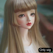 Load image into Gallery viewer, 1/6 BJD Dolls Short Long Hair High Temperature Fiber Soft Silk Doll Wig Colorful Wig Multi-color Doll's Accessories