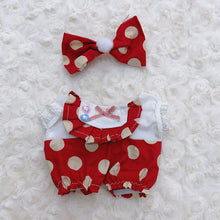 Load image into Gallery viewer, 20CM Cotton Doll Rompers Cartoon Plush Doll Replacement Outfit Playing House Accessories Mini Clothes