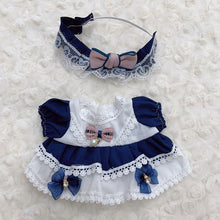 Load image into Gallery viewer, 20CM Cotton Doll Rompers Cartoon Plush Doll Replacement Outfit Playing House Accessories Mini Clothes