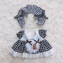 Load image into Gallery viewer, 20CM Cotton Doll Rompers Cartoon Plush Doll Replacement Outfit Playing House Accessories Mini Clothes