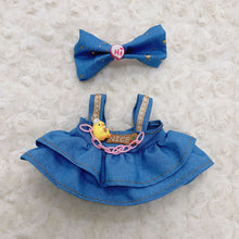 Load image into Gallery viewer, 20CM Cotton Doll Rompers Cartoon Plush Doll Replacement Outfit Playing House Accessories Mini Clothes
