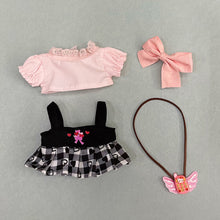 Load image into Gallery viewer, 20CM Cotton Doll Rompers Cartoon Plush Doll Replacement Outfit Playing House Accessories Mini Clothes