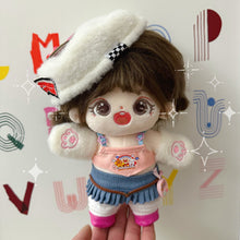 Load image into Gallery viewer, 20CM Cotton Doll Rompers Cartoon Plush Doll Replacement Outfit Playing House Accessories Mini Clothes
