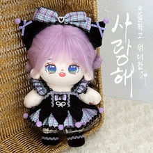 Load image into Gallery viewer, 20CM Cotton Doll Rompers Cartoon Plush Doll Replacement Outfit Playing House Accessories Mini Clothes