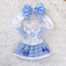 Load image into Gallery viewer, 20CM Cotton Doll Rompers Cartoon Plush Doll Replacement Outfit Playing House Accessories Mini Clothes