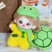 Load image into Gallery viewer, 20CM Cotton Doll Rompers Cartoon Plush Doll Replacement Outfit Dress Playing House Accessories Mini Clothes