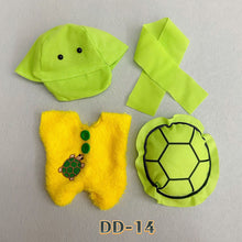 Load image into Gallery viewer, 20CM Cotton Doll Rompers Cartoon Plush Doll Replacement Outfit Dress Playing House Accessories Mini Clothes