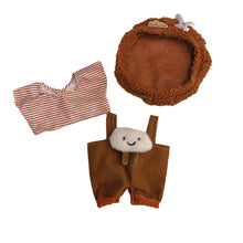 Load image into Gallery viewer, 20CM Cotton Doll Rompers Cartoon Plush Doll Replacement Outfit Dress Playing House Accessories Mini Clothes