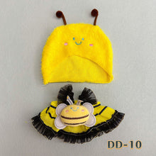 Load image into Gallery viewer, 20CM Cotton Doll Rompers Cartoon Plush Doll Replacement Outfit Dress Playing House Accessories Mini Clothes