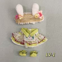 Load image into Gallery viewer, 20CM Cotton Doll Rompers Cartoon Plush Doll Replacement Outfit Playing House Accessories Mini Clothes