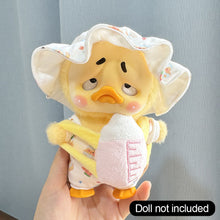 Load image into Gallery viewer, Clothes only for Annoying Duck for Upset Duck Plush Series Baby Clothes Accessories Small Yellow Duck Doll Clothes