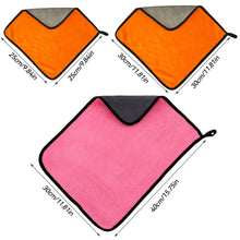 Load image into Gallery viewer, Car Care Microfiber Towel Wash Cleaning Drying Cloth Car Cloth Detailing Microfiber Microfiber Cloth 500g/㎡