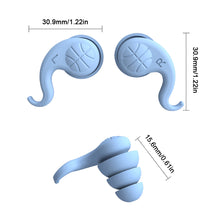 Load image into Gallery viewer, Silicone Soft Soundproof Ear Plugs Sleep Noise Reduction Filter for Ears Earplug Professional Anti-Noise Sleeping Earplugs
