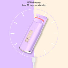 Load image into Gallery viewer, Electric Portable Smiling Shark Eyelashes Curls Small Heated Eyelash Curler Long Lasting Electric Heated Comb Makeup Tool