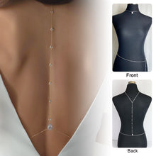 Load image into Gallery viewer, Fashion Metal Ladies Body Chain Sexy Style Chest Chain Hollow Out Bikini Ladies Women Breast Chain Body Decorative Jewelry