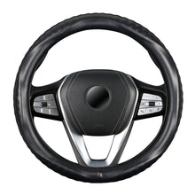Load image into Gallery viewer, Car Steering Wheel Covers 38cm Breathability Skidproof Imitation Sheepskin Leather Steering Wheel Covers Accessories
