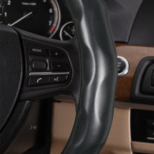 Load image into Gallery viewer, Car Steering Wheel Covers 38cm Breathability Skidproof Imitation Sheepskin Steering Wheel Covers Accessories