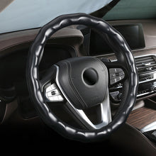 Load image into Gallery viewer, Car Steering Wheel Covers 38cm Breathability Skidproof Imitation Sheepskin Steering Wheel Covers Accessories