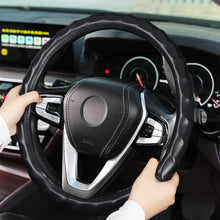 Load image into Gallery viewer, Car Steering Wheel Covers Imitation Sheepskin Breathability Skidproof Steering Wheel Covers Accessories For 38cm Steering Wheel