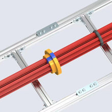Load image into Gallery viewer, Network Carding Device Cable Comb Fireproof ABS Plastic Generic Cabling Category 5 And 6 Network Cables Laying And Carding Tools