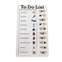 Load image into Gallery viewer, Portable Chore Chart Memo Board, To Do List Checklist Board Detachable Reusable DIY Message Home Travel Planning Reminder Chart