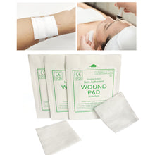 Load image into Gallery viewer, 50/100pcs Sterile Non-woven Gauze Pad Wound Care Supplies Gauze Pad Cotton First Aid Waterproof Wound Dressing